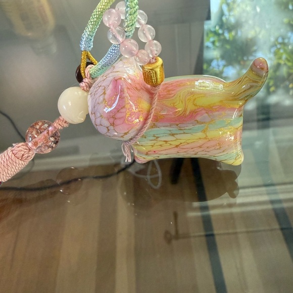 Colorful Cat Keychain - Picture 2 of 2